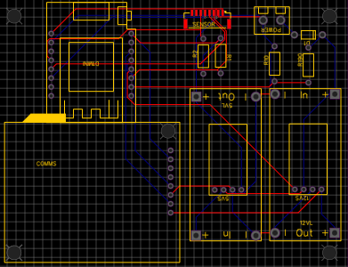 The next circuit board based on the Wemos D1 Mini microcontroller and two power supply options